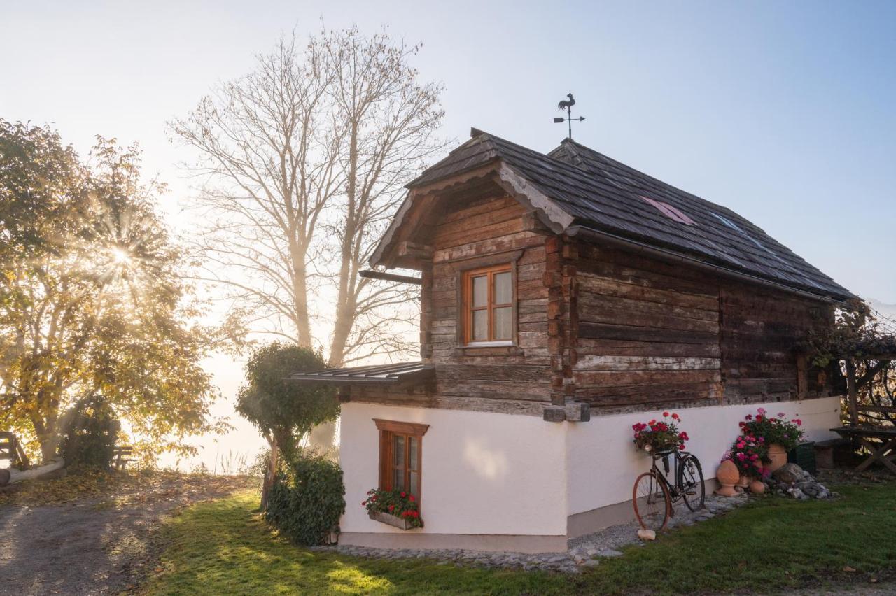 Troadkasten - Ferienhaus Am Bio-Bergbauernhof Aflenz Kurort Dış mekan fotoğraf