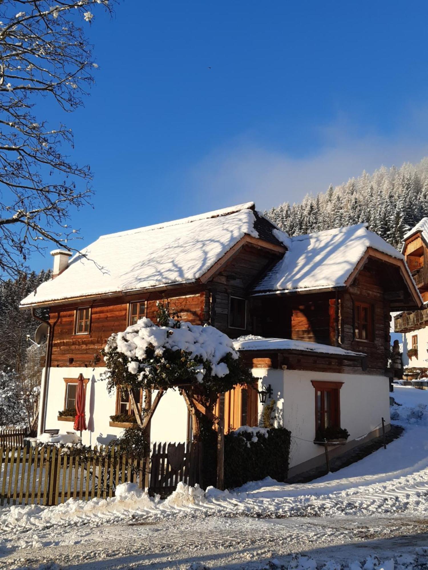 Troadkasten - Ferienhaus Am Bio-Bergbauernhof Aflenz Kurort Dış mekan fotoğraf