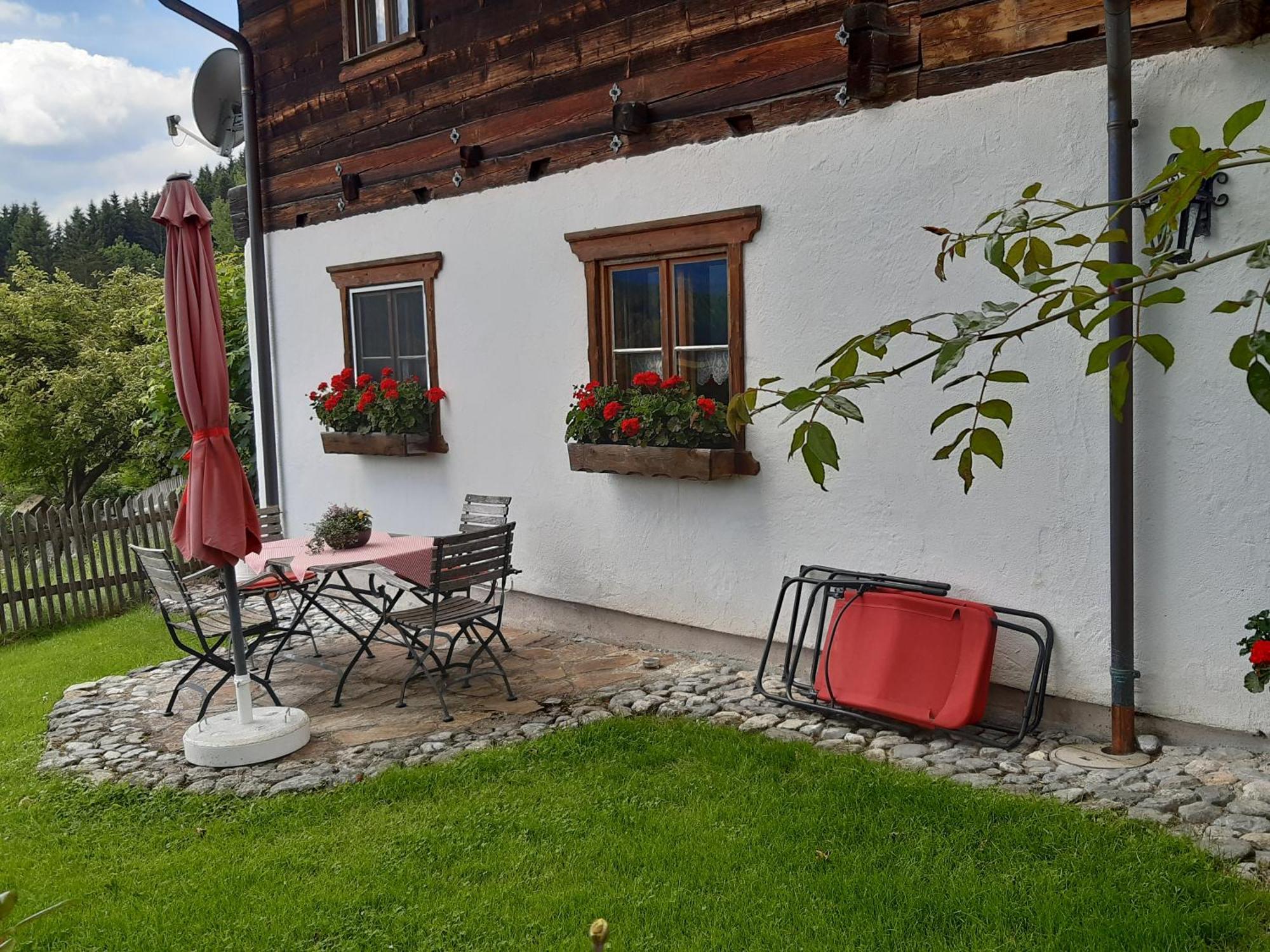 Troadkasten - Ferienhaus Am Bio-Bergbauernhof Aflenz Kurort Dış mekan fotoğraf
